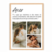 Carregar imagem no visualizador da galeria, Quadro 30x42 - Amor