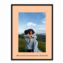 Carregar imagem no visualizador da galeria, Quadro 30x42 - Clássico Fundo colorido