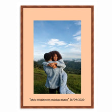 Carregar imagem no visualizador da galeria, Quadro 30x42 - Clássico Fundo colorido