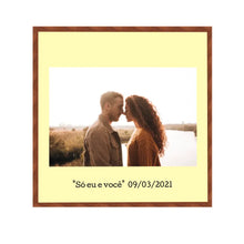 Carregar imagem no visualizador da galeria, Quadro 12x12 - Clássico Fundo colorido