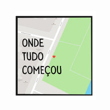 Carregar imagem no visualizador da galeria, Quadro Caixa 25x25 - Onde tudo começou