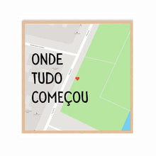 Carregar imagem no visualizador da galeria, Quadro Caixa 25x25 - Onde tudo começou
