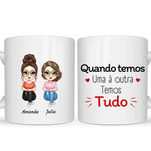 Carregar imagem no visualizador da galeria, Caneca Amigas - Sempre Amigas