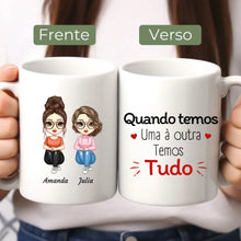 Carregar imagem no visualizador da galeria, Caneca Amigas - Sempre Amigas