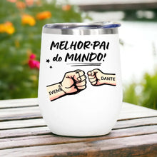 Carregar imagem no visualizador da galeria, Copo Inox Térmico 350ml - Melhor Pai do Mundo