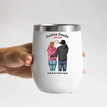 Carregar imagem no visualizador da galeria, Copo Inox 350ml - Quando temos um ao outro, Coração