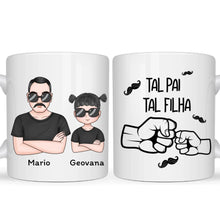 Carregar imagem no visualizador da galeria, Caneca Dia dos Pais - Pai & Filha