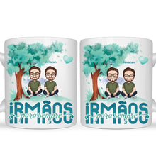 Carregar imagem no visualizador da galeria, Caneca Família - Irmãos para Sempre, Juntos no Jardim