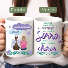 Carregar imagem no visualizador da galeria, Caneca Família - Memorial, meu começo que me fez sorrir, Jardim de saudades