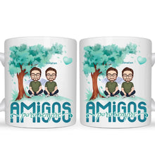 Carregar imagem no visualizador da galeria, Caneca Família - Amigos para Sempre, Juntos no Jardim