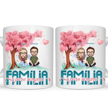Carregar imagem no visualizador da galeria, Caneca Família - Família para Sempre, Juntos no Jardim