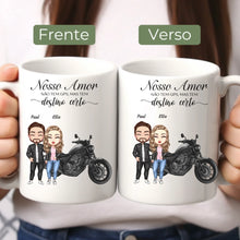 Carregar imagem no visualizador da galeria, Caneca Nosso Amor Não Tem GPS - Coleção Dia dos Namorados 2025