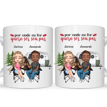 Carregar imagem no visualizador da galeria, Caneca Por Onde Eu For Quero Ser Seu par - Coleção Dia dos Namorados 2025