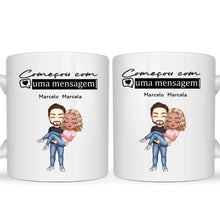 Carregar imagem no visualizador da galeria, Caneca Começou Com Uma Mensagem - Coleção Dia dos Namorados 2025