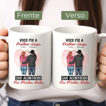 Carregar imagem no visualizador da galeria, Caneca Você Foi a Melhor Coisa Que Aconteceu Na Minha Vida - Coleção Dia dos Namorados 2025