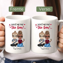 Carregar imagem no visualizador da galeria, Caneca Você Me Faz Tão Bem- Coleção Dia dos Namorados 2025