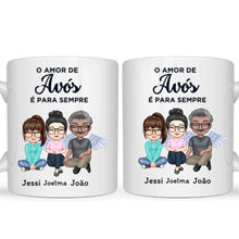 Carregar imagem no visualizador da galeria, Caneca Família - O amor de avô/avó é para sempre
