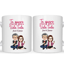 Carregar imagem no visualizador da galeria, Caneca Te Quero Para a Vida Toda- Coleção Dia dos Namorados 2025