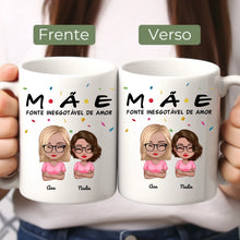 Carregar imagem no visualizador da galeria, Caneca Mãe, fonte inesgotável de amor- Coleção Dia das Mães 2025