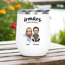 Carregar imagem no visualizador da galeria, Copo Inox 350ml - Irmãos Para Sempre