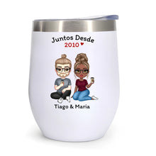 Carregar imagem no visualizador da galeria, Copo Inox Térmico 350ml - Juntos Desde...