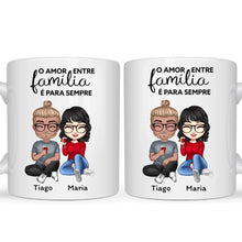 Carregar imagem no visualizador da galeria, Caneca Família - O Amor entre irmãos é para sempre