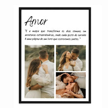 Carregar imagem no visualizador da galeria, Quadro 30x42 - Amor
