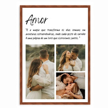 Carregar imagem no visualizador da galeria, Quadro 30x42 - Amor
