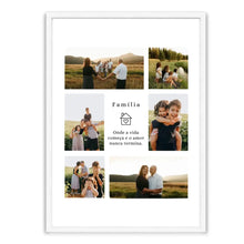 Carregar imagem no visualizador da galeria, Quadro Família 30x42 - Onda a Vida Começa
