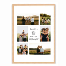 Carregar imagem no visualizador da galeria, Quadro Família 30x42 - Onda a Vida Começa
