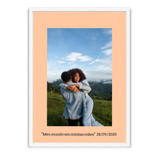 Carregar imagem no visualizador da galeria, Quadro 30x42 - Clássico Fundo colorido
