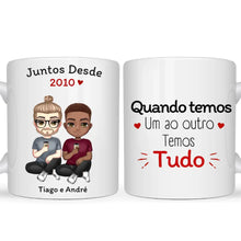 Carregar imagem no visualizador da galeria, Caneca Casal - (Homens) Juntos desde...
