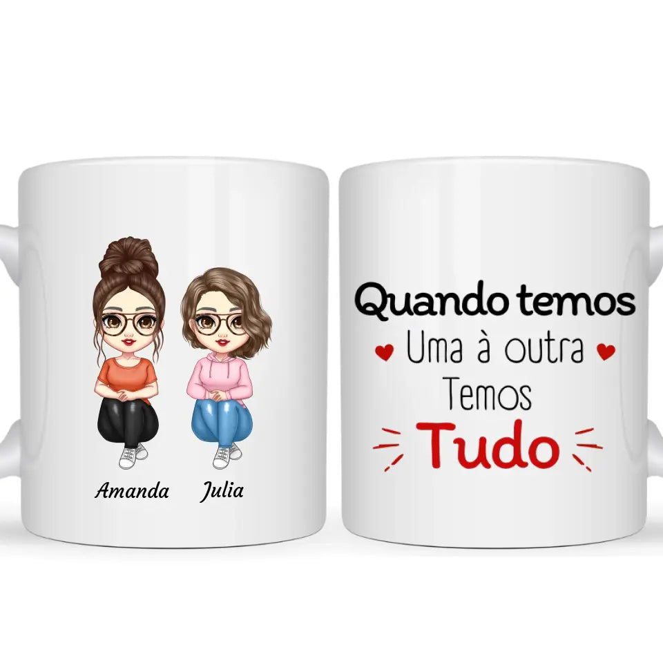 Caneca Amigas - Sempre Amigas