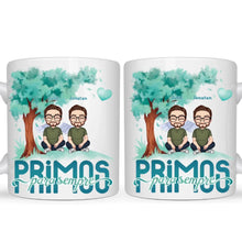 Carregar imagem no visualizador da galeria, Caneca Família - Primos para Sempre, Juntos no Jardim

