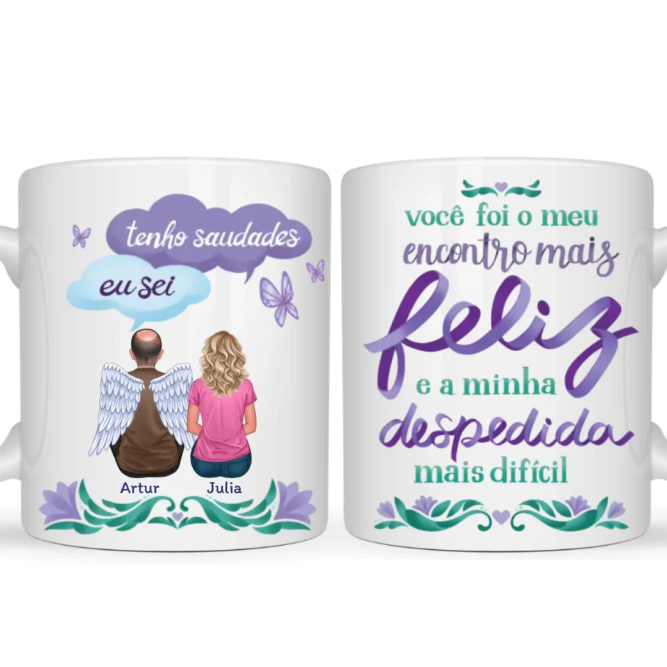 Caneca Família - Memorial, Meu encontro mais feliz, Jardim de saudades
