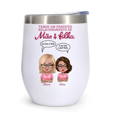 Copo Inox Térmico 350ml - Relacionamento Mãe e Filha