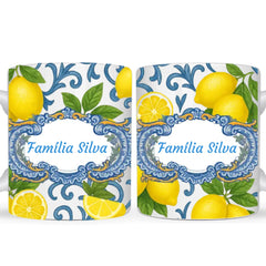 Caneca Família Clássica - Limão Siciliano