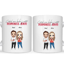 Carregar imagem no visualizador da galeria, Caneca Casal Que Bebe Junto Permanece Junto - Coleção Dia dos Namorados 2025

