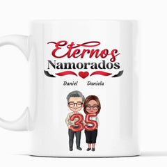 Caneca Eternos Namorados - Coleção Dia dos Namorados 2025