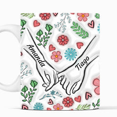 Caneca Casal - Laço Eterno - Coleção Dia Dos Namorados 2025