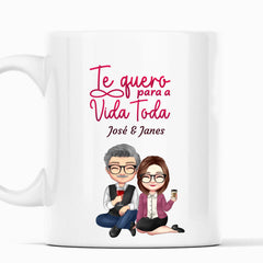 Caneca Te Quero Para a Vida Toda- Coleção Dia dos Namorados 2025