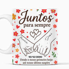 Caneca Juntos Para Sempre - Coleção Dia Dos Namorados 2025