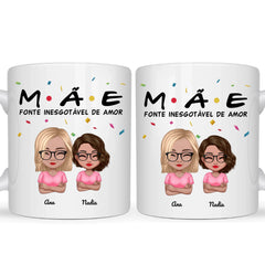 Caneca Mãe, fonte inesgotável de amor- Coleção Dia das Mães 2025