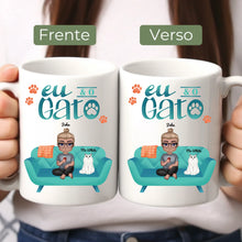 Carregar imagem no visualizador da galeria, Caneca Família -  Eu e os Gatos
