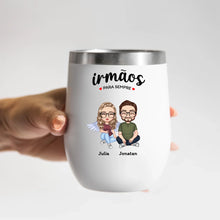 Carregar imagem no visualizador da galeria, Copo Inox 350ml - Irmãos Para Sempre
