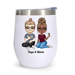 Copo Inox 350ml - Casal Juntos