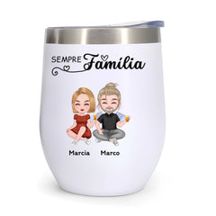 Copo Inox Térmico 350ml - Sempre Família