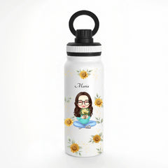 Garrafa Térmica 800ml - Jardim de Girassol