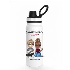 Garrafa Termica 800ml - Juntos Desde