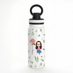 Garrafa Térmica 800ml - Despertar das folhas